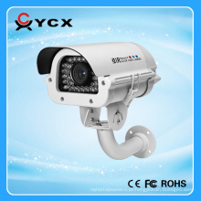 Full HD 1080P à prova d&#39;água luz branca LEDs IP Bullet Camera rede P2P placa de licença de carro
